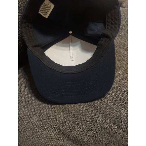 Vans Off The Wall Blue Snapback Hat One Size Fits All Skateboard - Picture 5 of 8